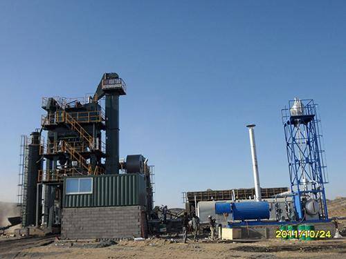 Asphalt Plant 80t/h, Item AMP1000-C 1000kg per batch mixing system